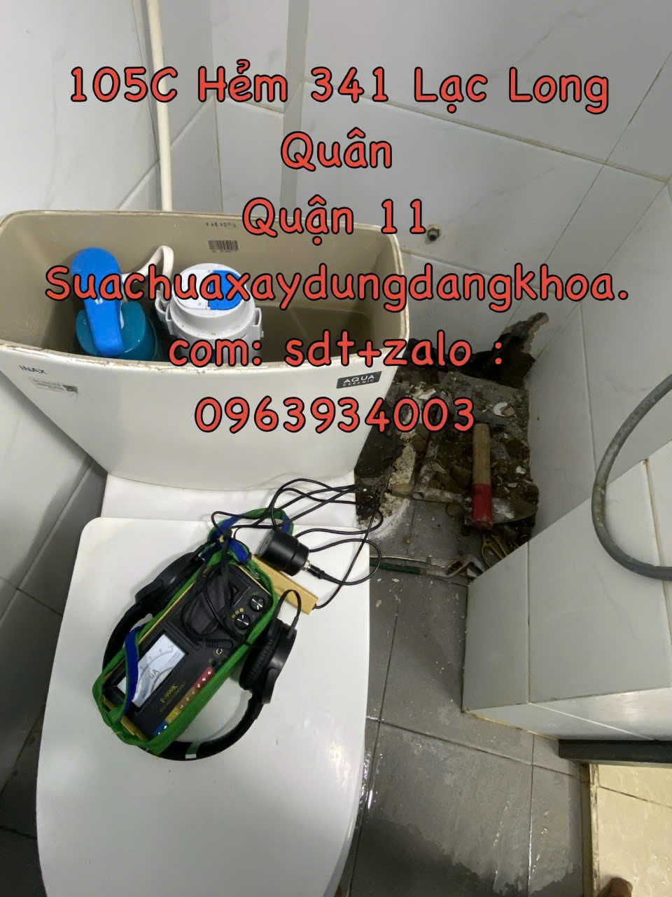 Tìm rò rỉ nước âm tường, sàn, đường ống chính xác bằng máy dò hiện đại. Không đục phá, sửa triệt để, bảo hành 12 tháng – Sửa Nhà Đăng Khoa. Tìm rò rỉ nước âm tường, sàn, đường ống chính xác bằng máy dò hiện đại. Không đục phá, sửa triệt để, bảo hành 12 tháng – Sửa Nhà Đăng Khoa.
