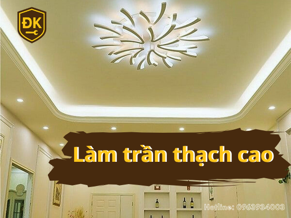 Tổng quan về trần thạch cao trong nhà ở và công trình Tổng quan về trần thạch cao trong nhà ở và công trình