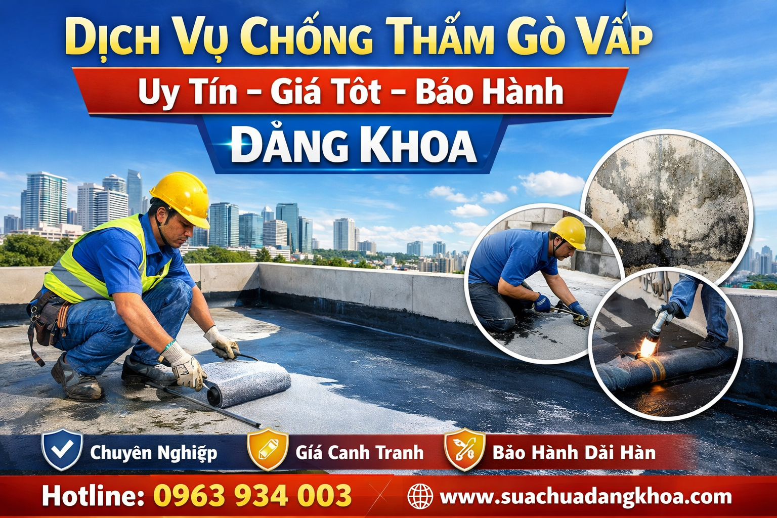 Dịch Vụ Chống Thấm Gò Vấp