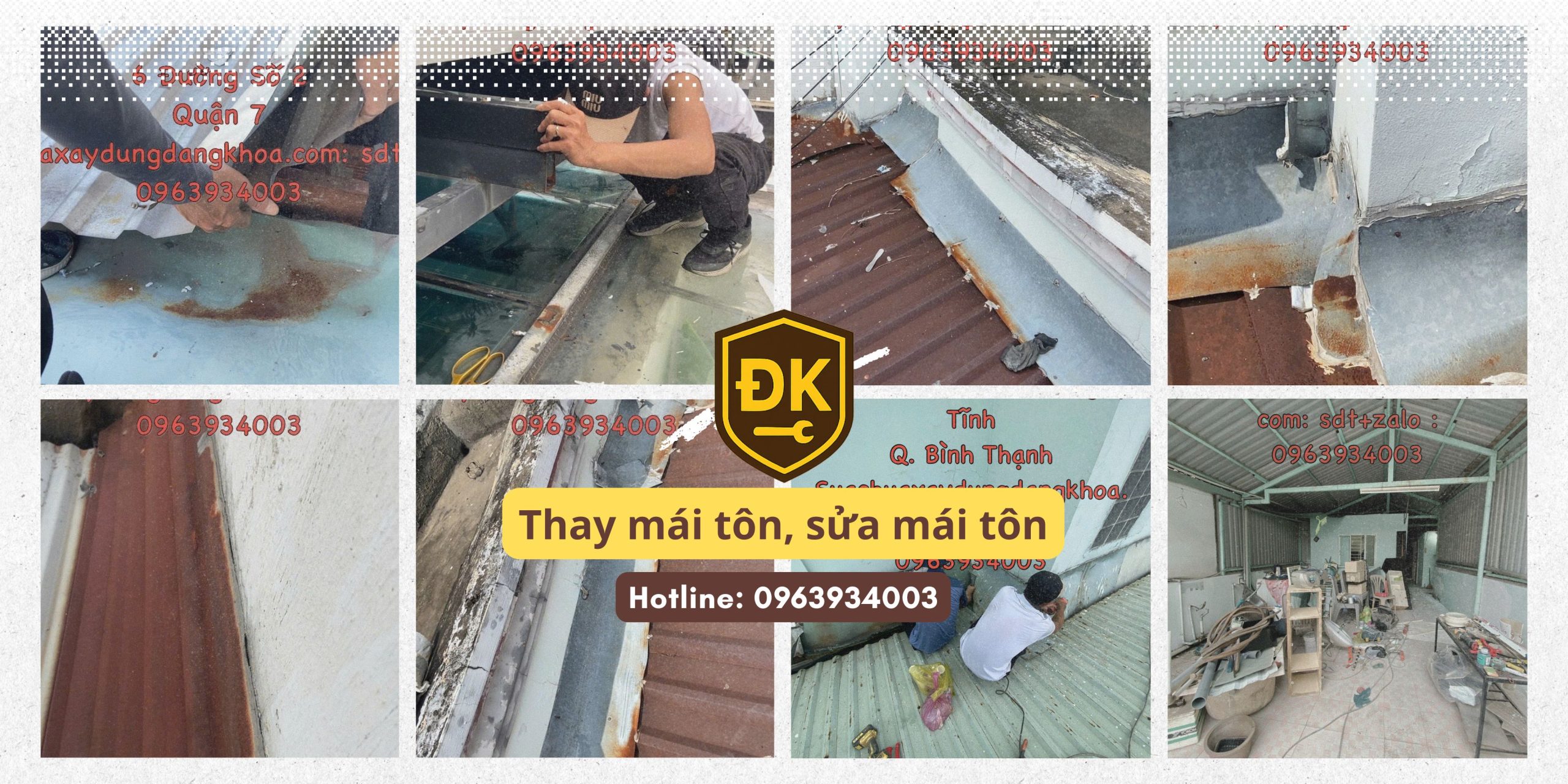 thay mái tôn, sửa mái tôn thay mái tôn, sửa mái tôn