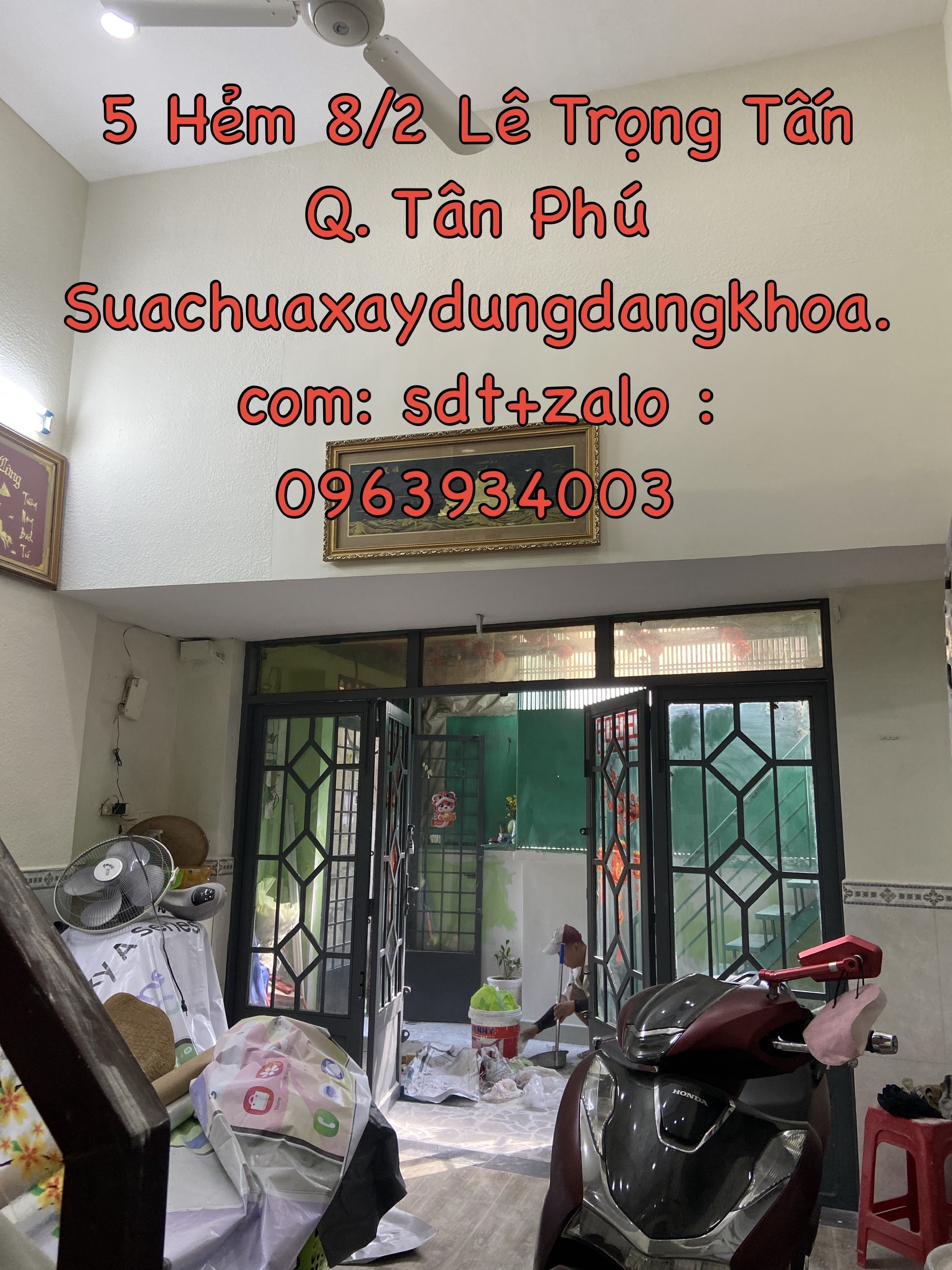 Một số ví dụ công trình sửa nhà trọn gói tại TPHCM